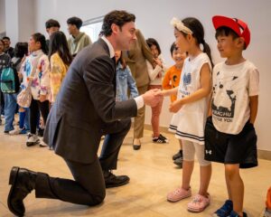 Jon Ossoff Instagram - Thanks for the warm welcome at Korean Central Presbyterian Church!