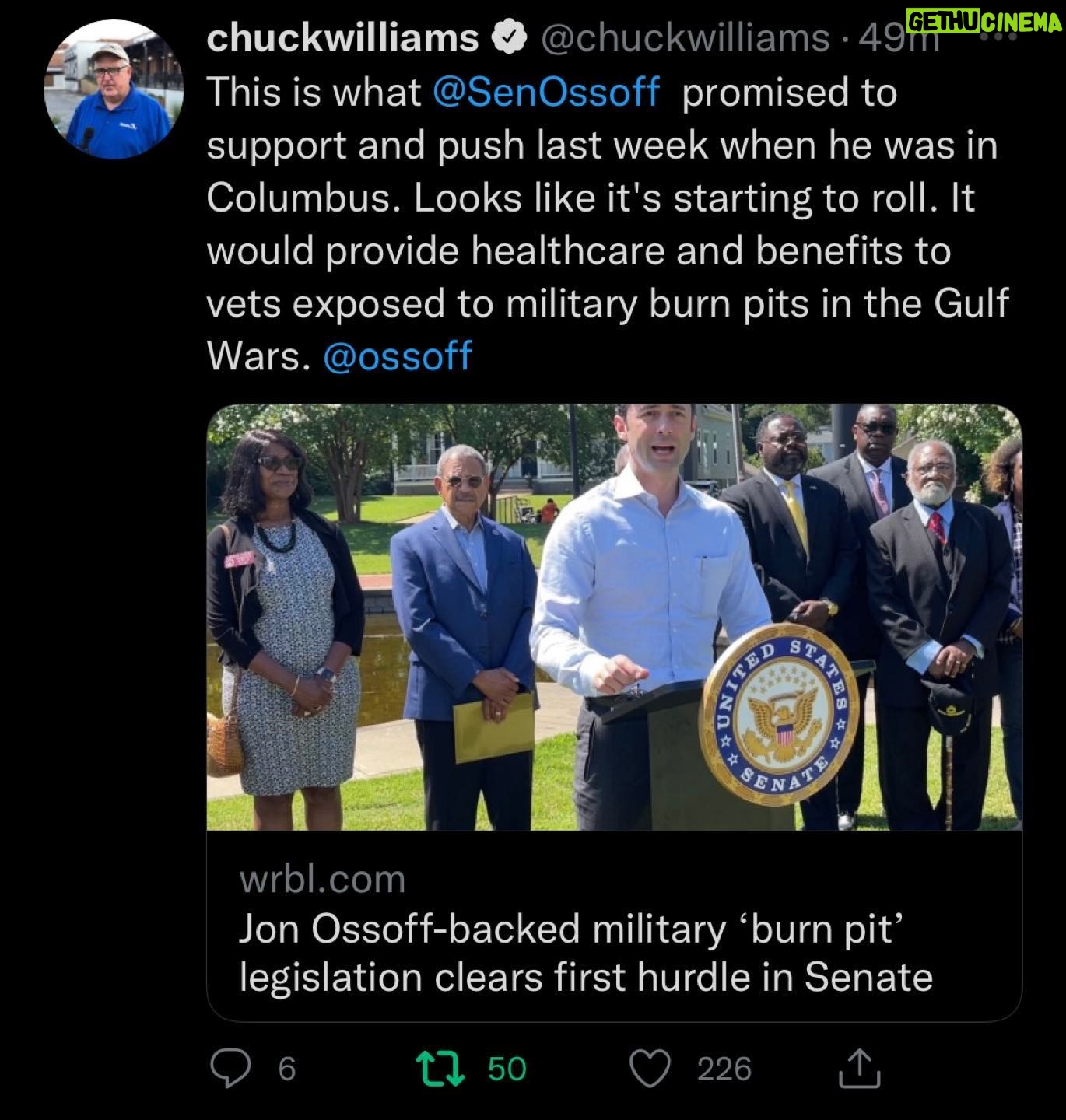 Jon Ossoff - 5.5K Likes -