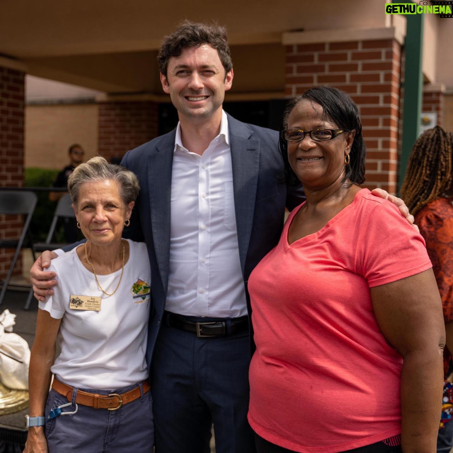 Jon Ossoff - 6.3K Likes - Great to be in Columbus earlier today announcing lower insulin prices for seniors!