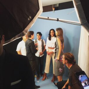 Jon Watts Instagram - @tomholland2013 directing the photo shoot for @entertainmentweekly