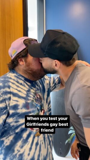 Jonah Antonyan Instagram - When you test your girls gay best friend