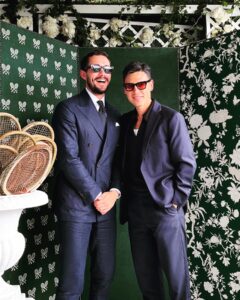 Jonah Hauer-King Instagram - big day out with the boy 🎾
thank you @ralphlauren