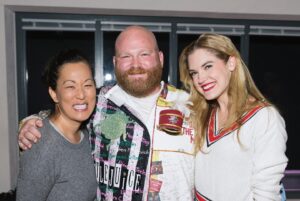 Jonalyn Saxer Instagram - Had the immense pleasure passing on the @actorsequity legacy robe to @jacobkeithwatson last week. It was truly an honor, and it still makes me woozy thinking of the fact that I got to pass on such a historical honor to a member of the broadway revival of Merrily. Full out MT history and though I tried my darnedest to be calm during the moment, I was freaking out internally. The legacy robe continues to be a dream come true. 
Photos 📸 by the always incredible @andyhenderson 
@merrilyonbway