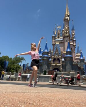 Jonalyn Saxer Instagram - Never stop chasing joy. Anything we do in this world is to find joy or make joy more possible. And I will always be grateful to Disney for being an automatic joy machine whenever I need it. ❤️ 
And thanks to @travelistaash @amhalpin for helping make this trip the best it could possibly be. Seriously, contact her for all your Disney wants and needs. #disney