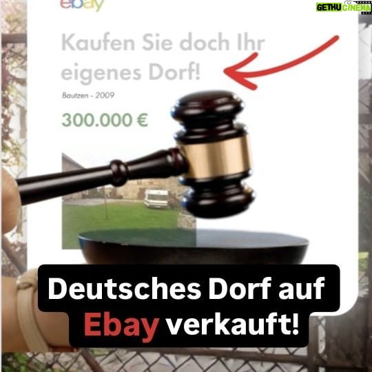 Jonas - 55.1K Likes - In Sachsen wurde ein Dorf auf Ebay verkauft?!
#ebay #dorf #verkauf #deutschland #sachsen #auktion #wissenswert #simplicissimus