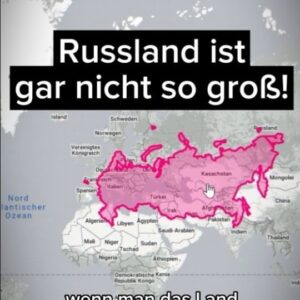 Jonas Instagram - Russland ist gar nicht so groß! 
#simplicissimus #russland #truesize #länder #weltkarte