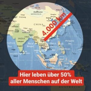 Jonas Instagram - Hier leben über 50% aller Menschen auf der Welt! 
Wie kann das sein? 

#valeriepieris #bevölkerung #weltbevölkerung #asien #bevölkerungswachstum #wissenswert #wirtschaft #simplicissimus