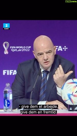 Jonatan Spang Instagram - FIFA præsidenten Gianni Infantino gav EU et godt råd med på vejen under VM