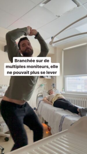 Jonathan Fortin Instagram - Pour ceux qui se demandaient quelle esti de bulle m’a pogné… 

Ben c’est de là que vient l’idée, ça me rentre tellement pas dans tête pourquoi elle fait ça 😂
