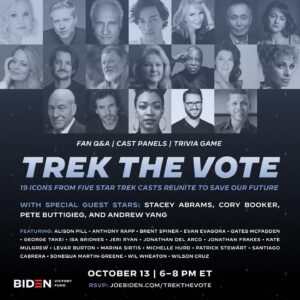 Jonathan Frakes Instagram - Check out this lineup 🖖🏾