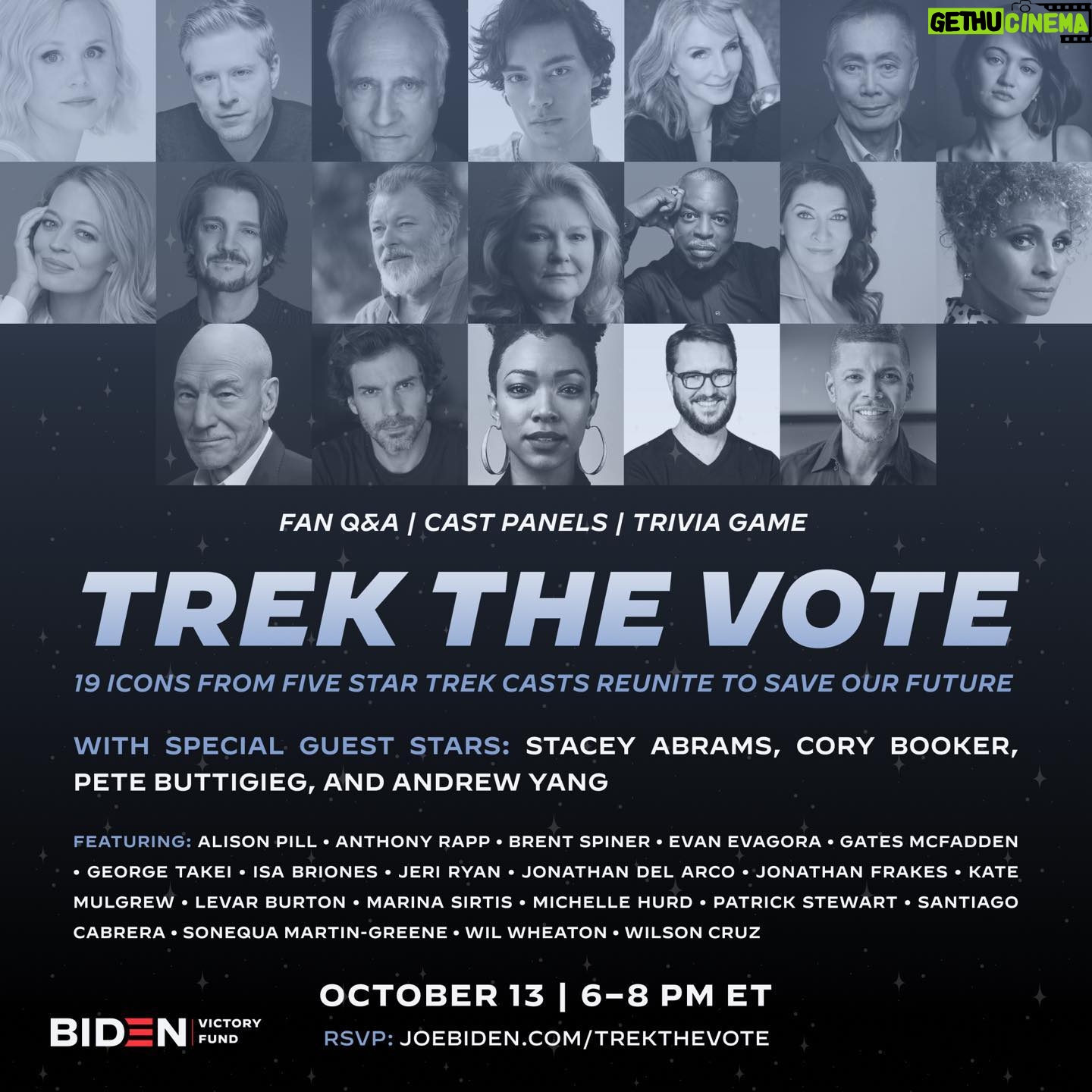 Jonathan Frakes - 6.3K Likes - Check out this lineup šš¾