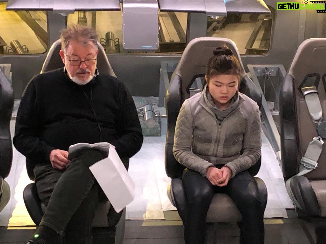 Jonathan Frakes - 8.2K Likes - With my new #1 @miyacech #ImagineKidsAndFamily #Nickelodeon #Space