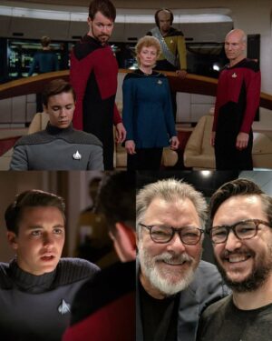 Jonathan Frakes Instagram - Happy birthday Wil Wheaton! @itswilwheaton