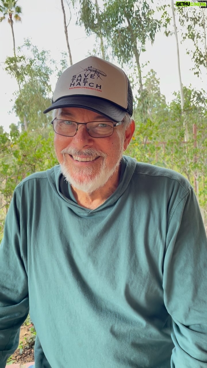 Jonathan Frakes - 18.3K Likes - Looking for a way to make an impact this Giving Tuesday? Consider donating to @salmonflyproject and do your part to save the hatch!
#savethehatch #givingtuesday #conservation #nonprofit #flyfishing