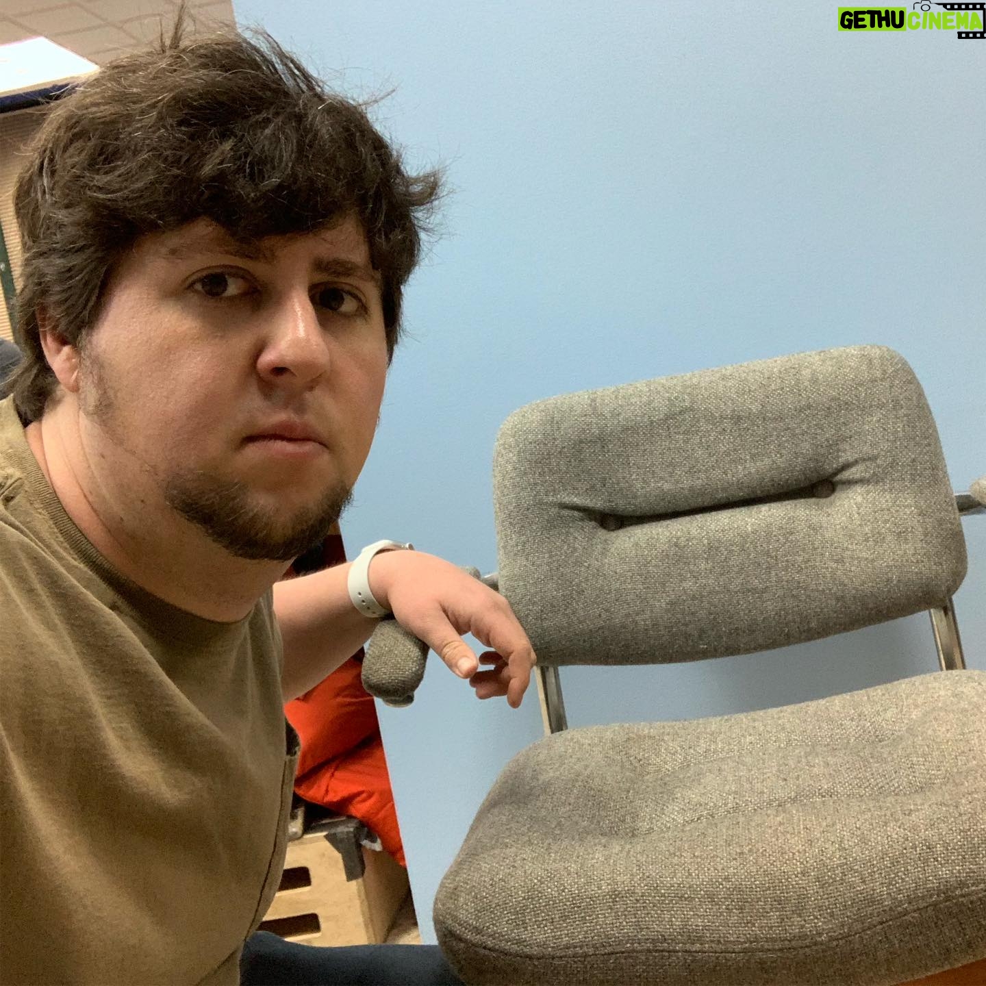 Jonathan Jafari - 67K Likes - Spent some time today with this pissed off chair i’m sorry to report I could not cheer him up I think he will just have to work through it on his own 🙏🏻 thinking of him