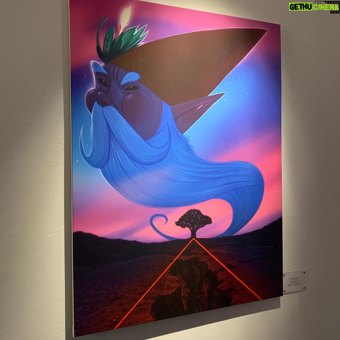 Jonathan Jafari - 86.8K Likes - Highlight of the video for me were Jeff Delgado’s original masterworks 😭😭👏🏻👏🏻 (yes we really had these made specifically for the video!!) You can follow him on twitter at: (at)Jeff_Delgado