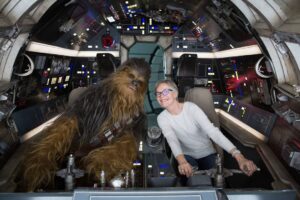 Joonas Suotamo Instagram - Bring Your Mom To Work Day is a great bonding experience, and it's even better when you work in space. A throwback to filming SOLO.
