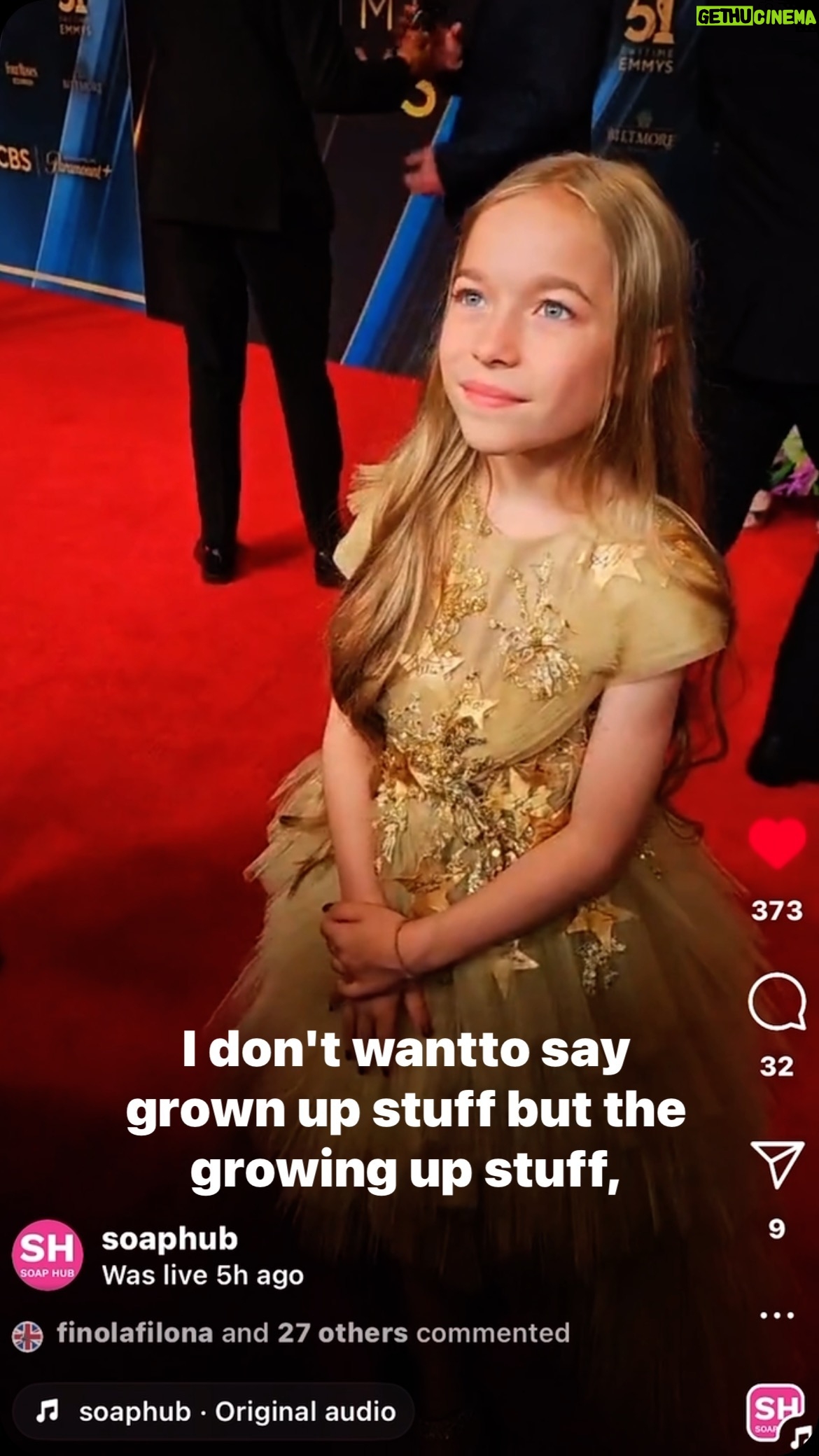 Jophielle Love - 2.7K Likes - Well… I did not win but I feel so honored to be the youngest nominee ever in this category, and had a great time ! Until the next…! 😉 And please stay tuned about the auction of this amazing dress by @mischkaaoki signed by the cast of General Hospital @generalhospitalabc for @savethechildren , in hope to help children suffering in wars everywhere. ❤️ Follow @jophiellelove for more on this soon . And enjoy “Shine” on all digital plateformes. Part of the proceeds from the song will go to “save the children”. Thanks Frank Valentini for accepting to let me sing my own song on the show… and my second one too! ❤️ And Bravo team for the nomination @derek_w_dooms_music @douglasladnier @johnshartzer …. Looking forward to more! And Thank you to the amazing fans of General Hospital! ❤️ #daytimeemmys #bestoriginalsong #shine