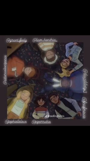 Jophielle Love Instagram - Have you met them yet? … The Ghost Kids …! 
…of Five Nights at Freddy’s @fnafmovie 
@jophiellelove @liam_hendrix_ @daviddoty3 @grant_feely @ashercoltonspence  around Abby: @piperrubio 

 #fnaf #fnafmovie #animatronics #ghostkids #chica #bonnie #foxy #freddy #goldenfreddy #abby #fivenightsatfreddys