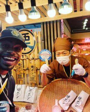 Jordan Calloway Instagram - Kuromon Market ✅
Nara Park ✅
Todai-ji Temple ✅✅✅
All done in my Tanjiro shorts ☔️… first time ever being in a typhoon 🤪