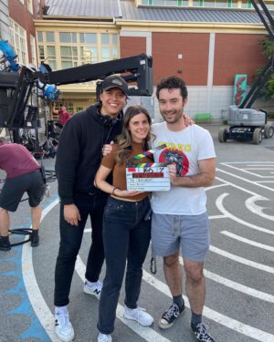 Jordan Connor Instagram - Finally have a chance to post about this. What a whirlwind!

First, I’m so proud of you @jinjara for bringing your story to life in this film. You wanted to make The Ornament for the last 2 years and you did it! 

Second, I want to say thank you to the amazing cast and crew that came together for this project. We couldn’t have asked for a better team and you guys all killed it! Thank you especially to @aimerfilmsinc, @morpheus.creations and @sydneyscotia for helping bring this story to life. And to anyone missing from these photos, we love you and thank you for all your hard work on The Ornament. 

Third, you are all family now but thank you to Jinjara and my family for coming together to help in every way they could. Dad, Mom, Freddy, Aunt Camille, Aunt Julie, Charlie, Robbie, @nicoleyuenn, @brad.yuen, @allyreaume. You’re the best! 

And finally, another huge thank you to everyone who contributed big or small to the Indiegogo campaign. In the Indie world, every dollar counts and we literally couldn’t have made this film without all those contributions so thank you! 

Can’t wait to share this film with you all and the world! (Swipe to the end to see a lil sneak peak 😉)
