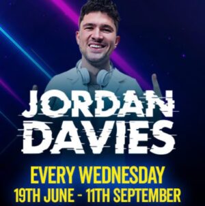 Jordan Davies Instagram - ☀️ SUMMERS COMING ☀️

The weather is picking up, its almost here & its another busy one 😎 BUT THIS WEEK WE ARE ANNOUNCING MORE 🤪 As you may already know you can catch me DJ’ing at:-

Zante - @purezanteofficial Tuesdays 🇬🇷 
Mallorca - @piratesreloaded Wednesdays 🇪🇸 
Yeovil -  @summersetfestofficial 1st of June 🎪

All through this week I am gonna be announcing all my other party island residencies as well as my U.K. dates throughout the summer 😎😉 

STAY TUNED 😎☀️🎧