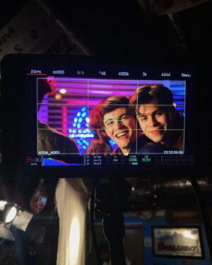 Jordan Doww Instagram - & that is a picture wrap on my second film this year! this is the story about brandon & evan. in just one short week, i got to live inside a queer love story set in the 80’s. i just love what i do. and i loved this team so so much. it was an honor to get the chance to know you, brandon <3.