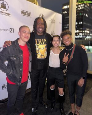 Jordan Fite Instagram - Screening for Power Rangers Once & Always…❤️⚡️

📸 @zachariah_shoots and more…

@walterejones @aaron.coney @hustlematterstalent 🙏🏾 #WalterJones #PowerRangers #OnceAndAlways #HustleMatters 

I want to send a Huge Congratulations to the entire Cast, Production and Crew for putting together this legendary film. ⚡️