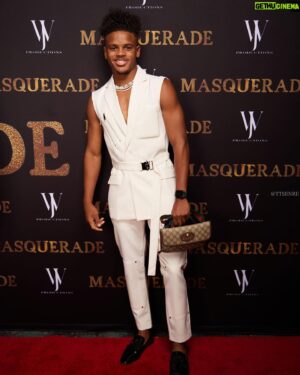 Jordan Fite Instagram - The @masqueradethemovie premiere!💫
•
 I want to send a Big Congrats to @justinwilliamsofficial_ and everyone else involved for putting together an amazing film!🔥