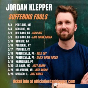 Jordan Klepper Instagram - New dates! Chicago, St Louis, Milwaukee and some added shows for the fast sell outs. Tix going quick. See you soon.
