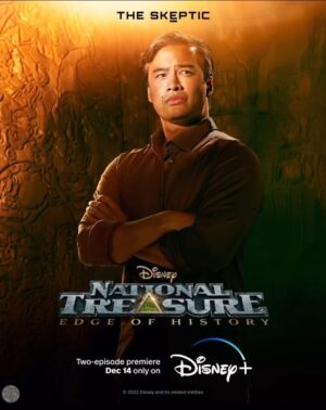 Jordan Rodrigues Instagram - Fractured clues to make a whole, how far does onE go? 

Follow @disneynt for the digital scavenger hunt

Also, 10 more days til the premiere!! #nationaltreasureseries