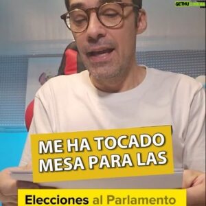 Jordi Cruz Instagram - Este domingo me ha tocado mesa electoral y solo pido que pasen estas 3 cosas :)