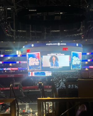 Jordyn Curet Instagram - THANK YOU FOR HAVING MEEEE @laclippers ‼️‼️‼️💙❤️💙❤️