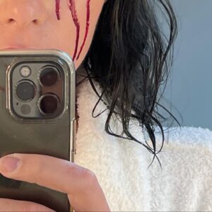 Jordyn Denning Instagram - in the midst of making a movie that will confuse you for decades after consumption. your children might inherit this confusion. more on this later. 
🔷🥀