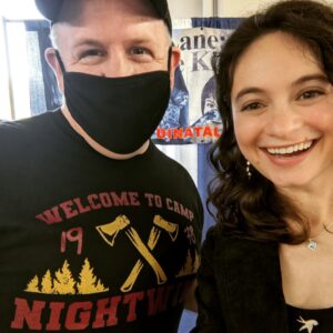 Jordyn DiNatale Instagram - More amazing Ruby cosplays, awesome #fearstreet and #rlstine shirts, first Ruby Lane #funkopop and so much fun! We love you, Fear Street fans! Thank you @horrorhound @cthorrorfest @malfuncsean
.
.
.
#horrorhound #cthorrorfest #fearstreet1994 #fearstreet1978 #fearstreet1666 #rubylane