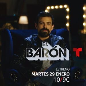 Jorge Luis Moreno Instagram - Conoce a Joe Fernández de la serie El Barón que se estrena este 29 de enero 10pm/9c por @telemundo @elbarontv
