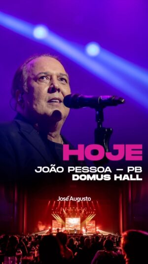 José Augusto Instagram - Alô João Pessoa! Nos vemos hoje no @domushall 

#joseaugusto