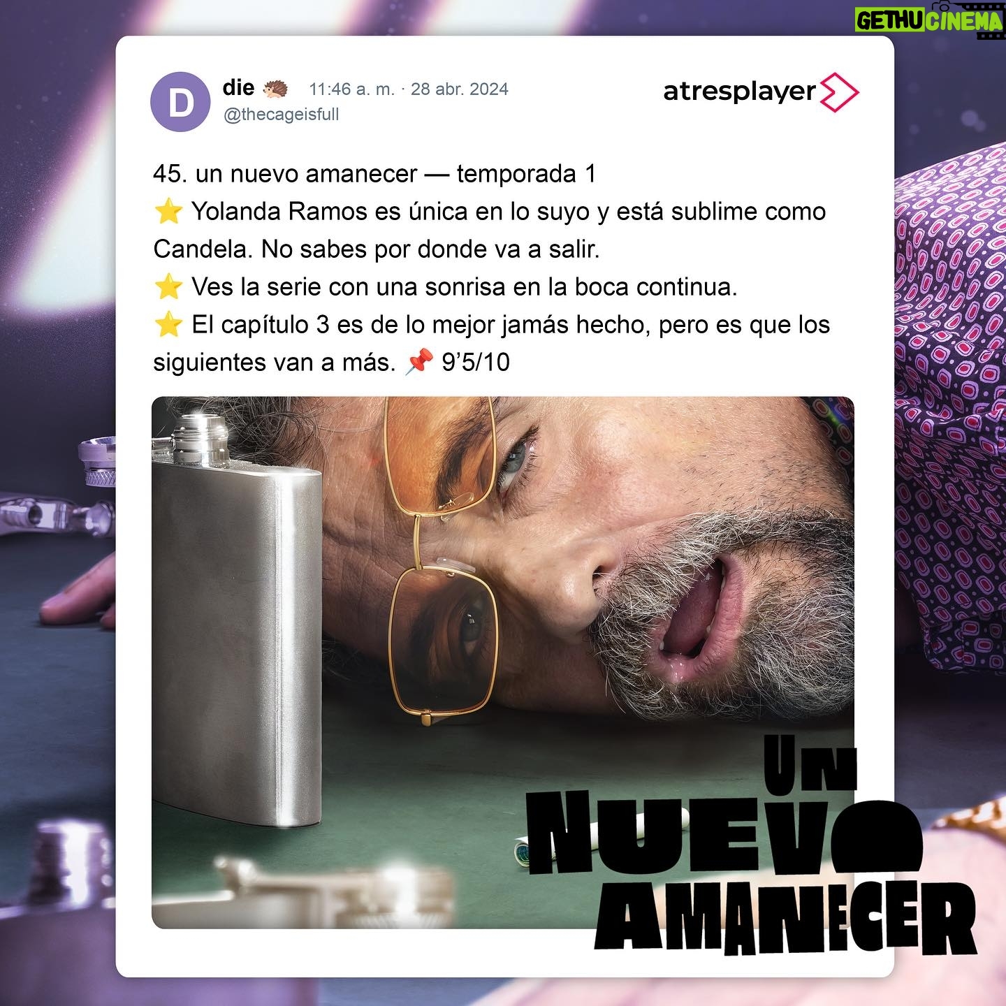 José Corbacho - 284 Likes - ¡Felices de que #UnNuevoAmanecer os haya gustado! 💖🌅
¡No te pierdas la temporada completa ya disponible en #atresplayer! 💥