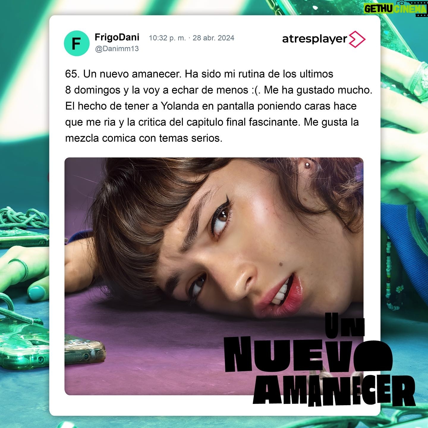 José Corbacho - 284 Likes - ¡Felices de que #UnNuevoAmanecer os haya gustado! 💖🌅
¡No te pierdas la temporada completa ya disponible en #atresplayer! 💥
