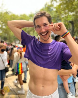 Jose Dammert Instagram - Somos seres únicos, valiosos, hermosos e increíbles! Ámate y nunca dejes que nadie te diga lo contrario 🏳️‍🌈 ¡Feliz día del orgullo LGBTIQ ! #pride