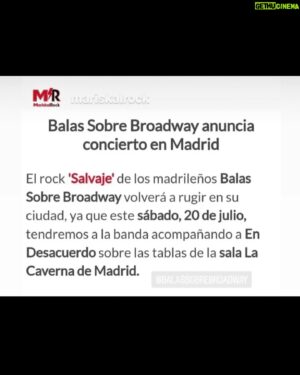 José Luis Badalt Instagram - Mañana es nuestro concierto en @sala_la_caverna 21:00pm ¿Ya compraste entrada? ¡Nos vemos ahí!