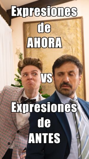 José Mota Instagram - Expresiones de ahora vs expresiones de antes con @animalize21 ¿Y tú eres más de party o de ir al baile? Seas de la generación que seas…¡Felices fiestas! 🎉 🎄😊