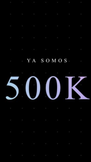 José Mota Instagram - Muchísimas gracias amigos y amigas por acompañarme en este bonito camino, ya somos 500k en instagram y esto sigue 💪🏻 todo gracias a vosotros ❤️