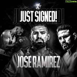 Jose Ramirez Instagram - 🚨𝐉𝐔𝐒𝐓 𝐀𝐍𝐍𝐎𝐔𝐍𝐂𝐄𝐃🚨
Golden Boy Promotions is excited to announce the signing of Jose Ramirez!