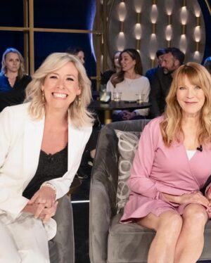 Josée Lavigueur Instagram - @gino_chouinard tu vas nous manquer! À mon tour de partager quelques souvenirs…  Je n’ai que de beaux moments en tête sur le plateau de Salut Bonjour!  Merci pour ce grand privilège…  Merci Gino, d’avoir mis ma mission en lumière et d’avoir contribué à faire bouger les Québécois ! Je sais que la suite de ton parcours ne peut qu’être WOW! …  Voici quelques images  variées entre 2000 et 2020… J’ai rencontré sur ce plateau des gens, si généreux, et si talentueux! 💙🧡 quant à toi, @lortieem … tu seras parfaite ! Je suis ta fan NO1😀 et je suis si heureuse pour toi 💫
Vous êtes tous les deux, comme Guy, Mongrain, Des modèles d’animateurs intègres brillants et inspirants❤️🩵🧡