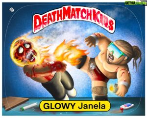 Joseph Janela Instagram - They’ll never stop talking about the time I went scorched foot in Los Angeles. 

Amazing art from @dorkystarr stickers soon! 

#deathmatchkids #GCW #hesonfire #prowrestling #indiewrestling #🔥