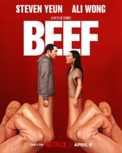 Joseph Lee Instagram - BEEF key art by @doyrivative 

@netflix @a24 
@beherelater