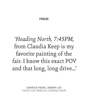 Joseph Lee Instagram - Joseph Lee’s Top Picks from the Frieze Los Angeles Viewing Room 2024 ⭐️🎨
 
The actor @joeyunlee of @netflix and @a24 series BEEF selects Yu-Xin Su’s poetic clock stuck between time zones, a dreamy bedroom scene by Hugh Steers and a portrait by George Condo, among others.
 
🔗 Hit the link in bio to read more, and explore the Frieze Viewing Room from 22 February – 8 March
 
#FriezeLA #Frieze #FriezeViewingRoom #CuratedPicks #JosephLee #BEEF 

1. Joseph Lee. Photo: Phil Chester
2. Hugh Steers, At the Mirror, 1987. @alexandergrayassociates 
4. Yu-Xin Su, Overseas Calls (San Francisco to Shanghai), 2022 @madeingallery 
6. George Condo, Old Man Portrait, 2011 @spruethmagers 
8. Claudia Keep, Heading North, 7:45pm, 2023. @parker.gallery