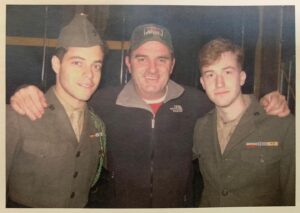 Joseph Mazzello Instagram - Rummaging through old photos and found this gem. Taken with our esteemed camera operator Marc Spicer. #tbt #ThePacific