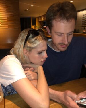 Joseph Mazzello Instagram - Gwil and Ben are so cute together.
